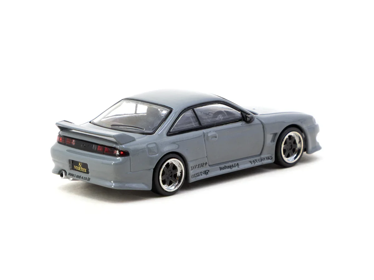 VERTEX Silvia (S 14) Grey - Tarmac Works GLOBAL64 1/64 - Image 4