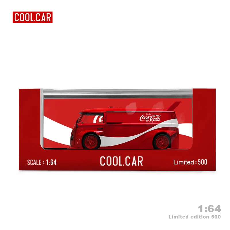Volkswagen T1 Van Coca Cola *LIMITED TO 500pcs* CoolCar1:64 - Image 2
